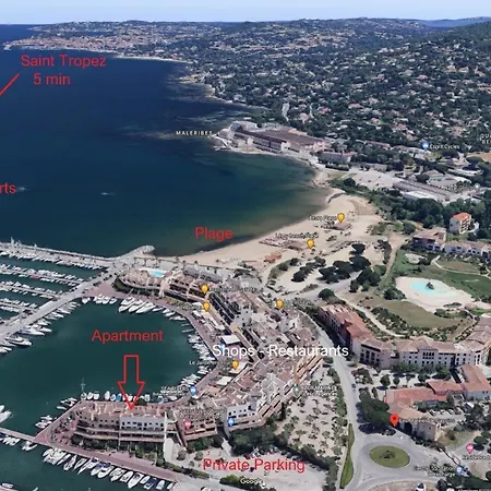 Luxe Penthouse Les Pieds Dans L’eau Saint-tropez 4 * Cogolin